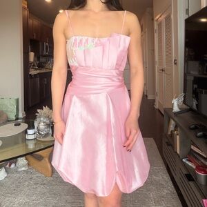 Elegant Pink Dress